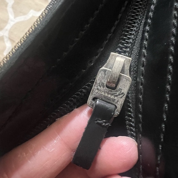 Burberry Beige and Black Plaid Tote Bag Model T-02-1 - Picture 13 of 14